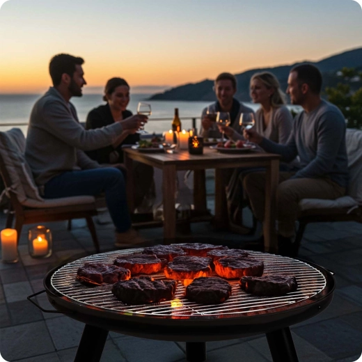 Rešetka za brzo osvježenje s roštilja