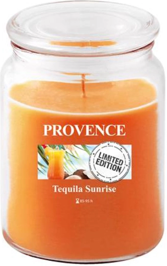 Mirisna svijeća u staklu PROVENCE Tequila Sunrise 95 sati
