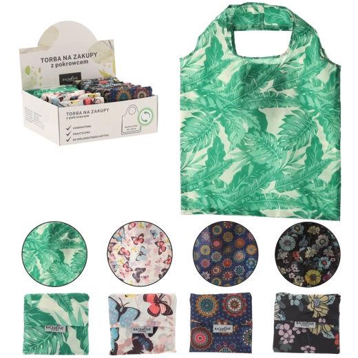 Višekratna kupovna torba Torba na zakupy 42 × 41 cm – miješani uzorci
