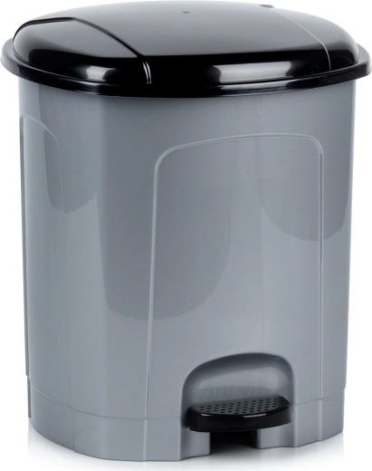 Plastična pedala kanta za otpad 11,5 l – siva