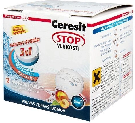 Nadomjesna punjenja za apsorber vlage 3-u-1 s voćnim mirisom CERESIT 2×300 g