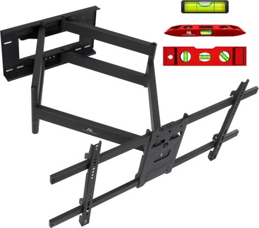 Zidni nosač za TV 37–85" s dugom rukom, 55 kg, VESA do 800×400