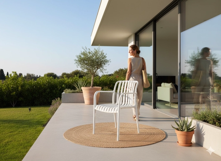 Udobno sjedenje u modernom stilu