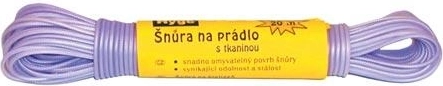 Uže za rublje 20 m s plastičnim omotačem – mix boja