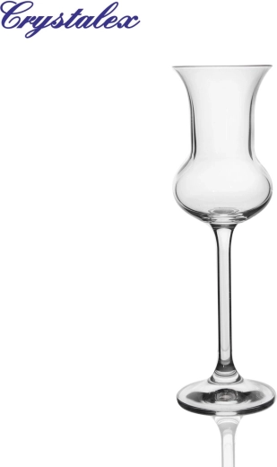 Čaša za rum na stalku Crystalex 85 ml