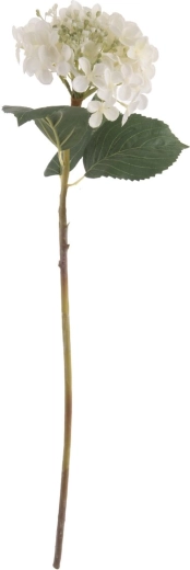 Umjetni cvijet hortenzija bijela 64 cm