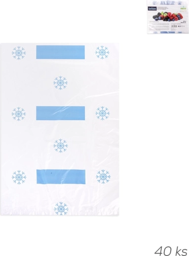 Vrećice za zamrzavanje Extra 30 × 20 cm, 40 kom