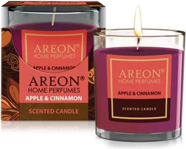 Mirisna svijeća Areon Apple & Cinnamon 120 g