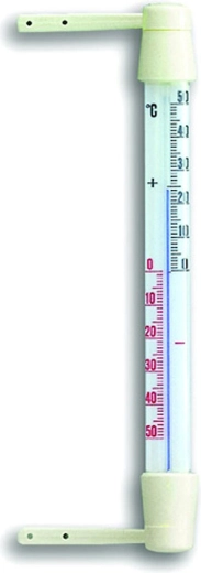Prozorski plastični termometar 22 cm, rotirajući