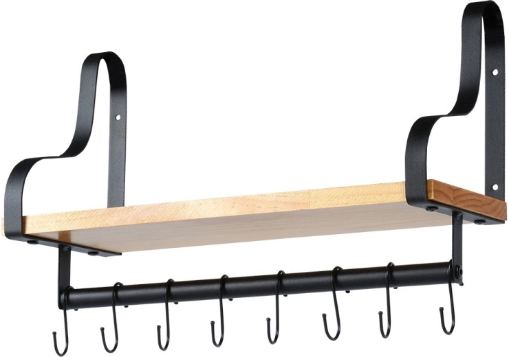 Čvrsta kombinacija metala i prirodnog drva