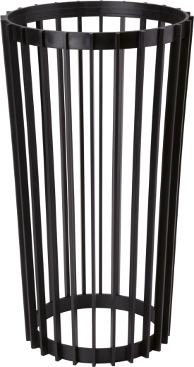 Stalak za cvijeće Standy 2, crni, obostrani za posude 24 i 29,5 cm