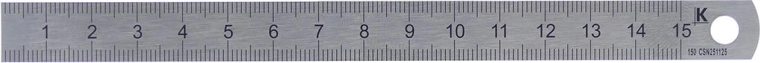 Čelično mjerilo 300 mm INOX Kmitex