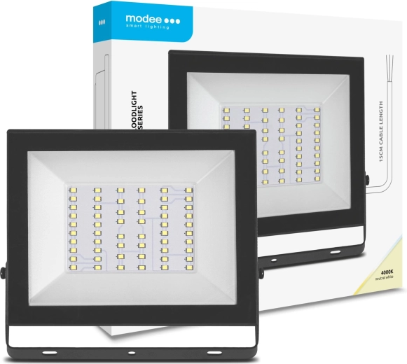 Modee LED reflektor E‑series Slim 50 W, 4000 lm, 120°, neutralno bijela