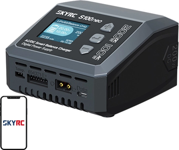 Inteligentni AC/DC punjač SkyRC S100neo
