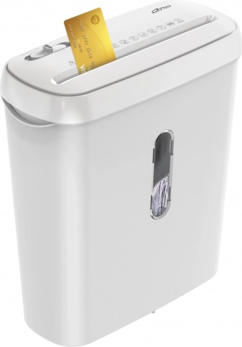 Uništavač dokumenata i platnih kartica Media‑Tech White Shredder MT223