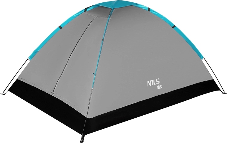 Turistički šator za 2 osobe NILS CAMP NC3021 sivi