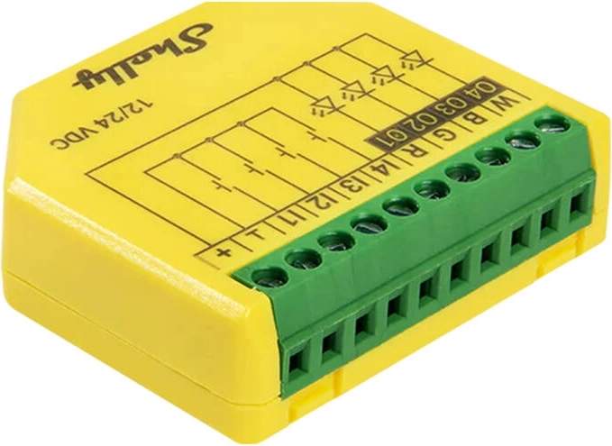 Kontroler LED traka Shelly Plus RGBW PM