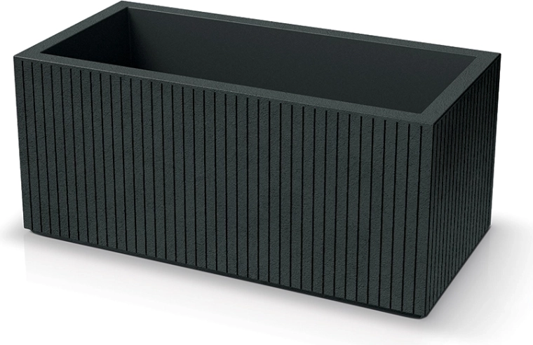 Žardinijera CORO CASE 80 cm tamnosiva