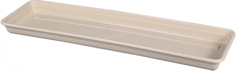 Podložna posuda za balkonijeru Lobelia Modern 40 cm svijetlosmeđa