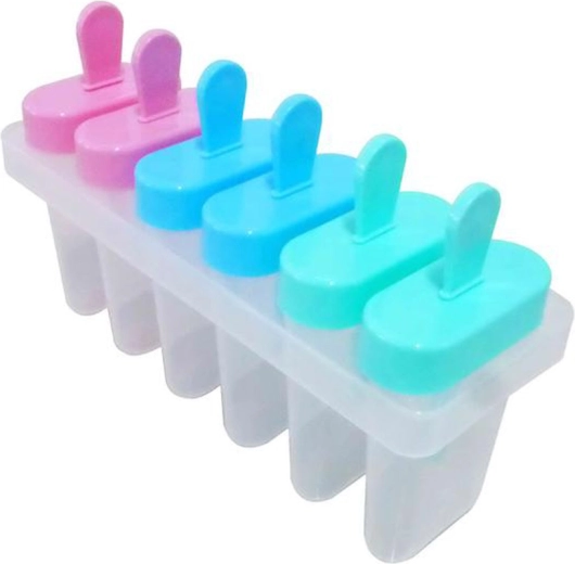 Plastični kalupi za sladoled, set 6 kom