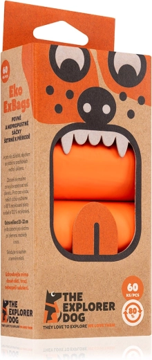 Explorer Dog ekološke vrećice za pseći izmet 60 kom