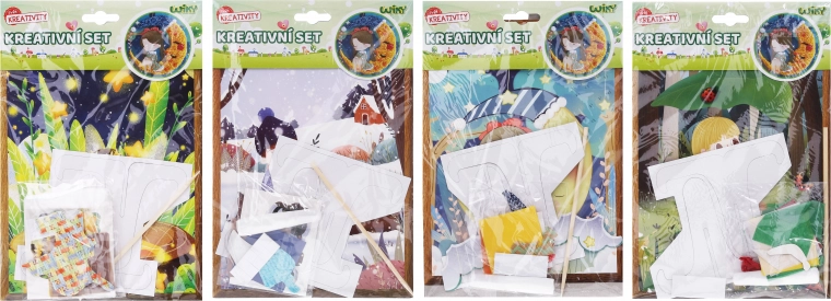 Kreativni set sa stalkom – miks motiva 17,5 × 26 cm