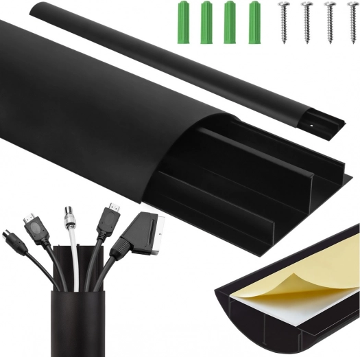 Crna aluminijska maskirna lajsna