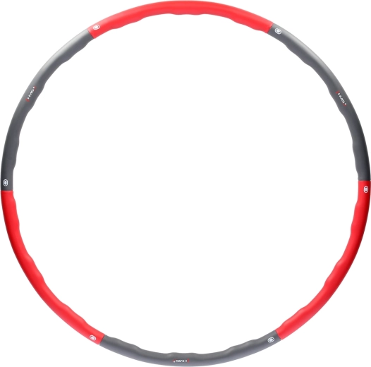 Masažni hula hoop obruč HMS, 100 cm – crvena
