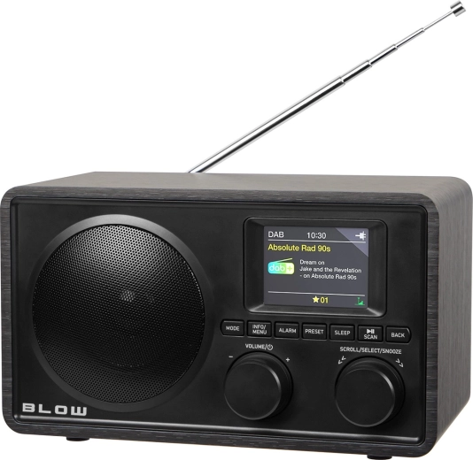 Kuhinjski digitalni radio DAB+/FM s Bluetoothom i kolor zaslonom