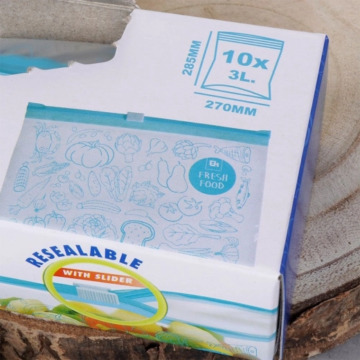 Praktičan set 10 kom – volumen 3 l