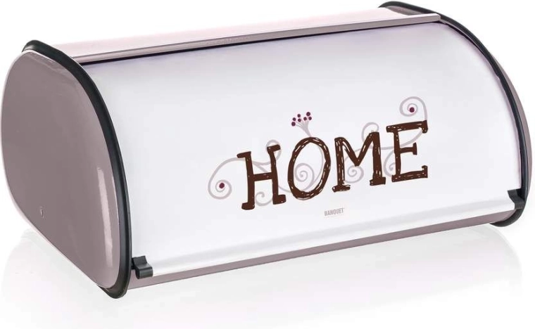 Spremnik za kruh HOME od čelika 43,5 × 27,5 × 18,5 cm