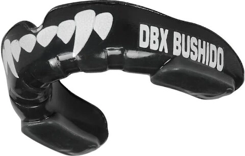 Štitnik za zube DBX Bushido s očnjacima crni