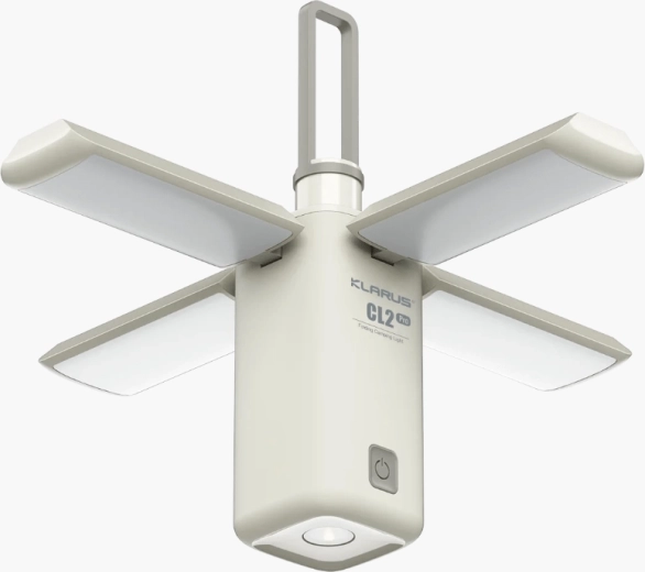 Klarus CL2 Pro White kamping lampa 750 lm s podesivim panelima i powerbankom