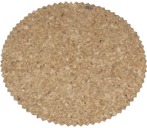 Okrugli podmetači od pluta sa nazubljenim rubom 10 cm, set 6 kom