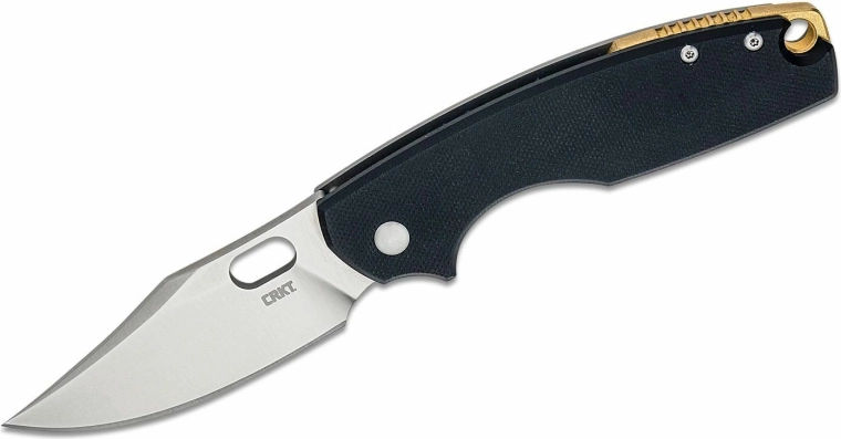CRKT Pilar IV Black sklopivi džepni nož 7,9 cm, crni, G10