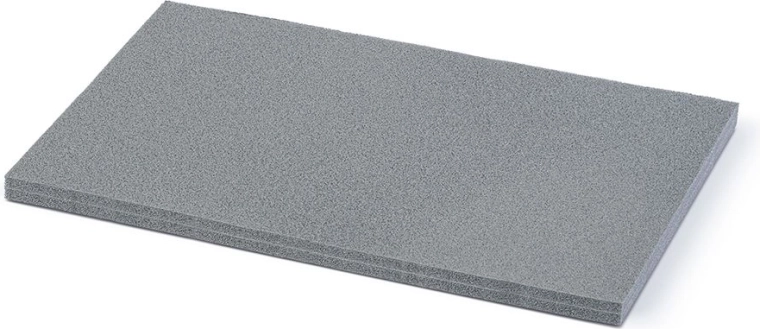 Pjenasta ispuna za kofer za alat 47,5 × 28,5 × 2 cm – siva
