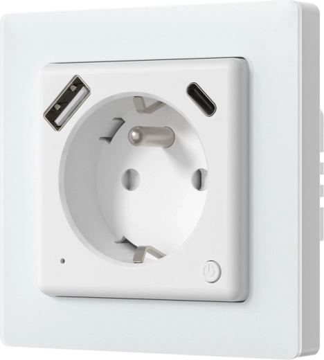 Avatto pametna ugradbena zidna utičnica s Wi‑Fi i USB‑C
