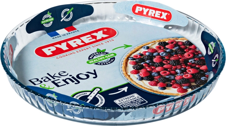 Staklena posuda za pitu PYREX 1,9 l, 31 × 4 cm