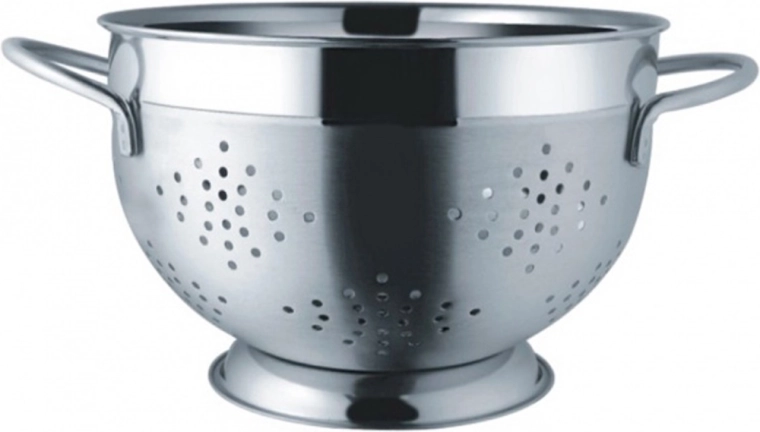 Nehrđajući cjediljka s ručkama 25 cm