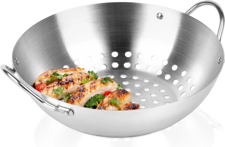 Perforirana grill košara Vilde od nehrđajućeg čelika 20,5 cm