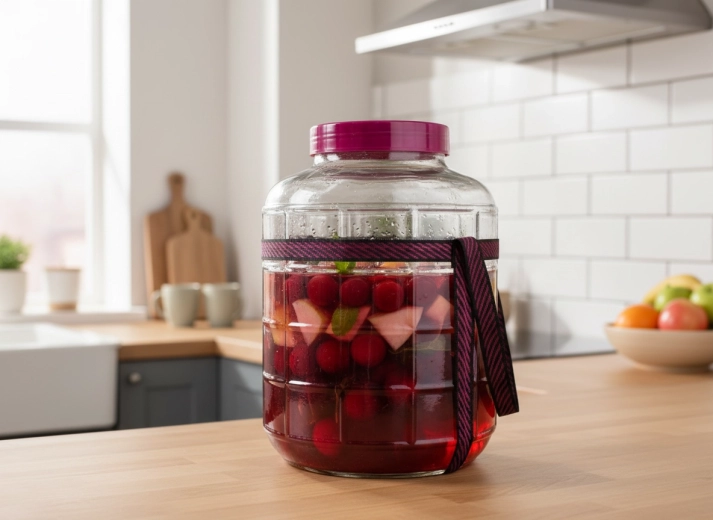 Ogroman kapacitet 18 l za vino, limunade i fermentaciju