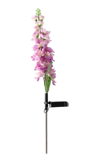 Solarna vrtna lampa gladiola 70 cm, 15 LED, toplo bijela