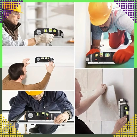 3 libele za vodoravno, okomito i 45°