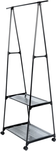 Stabilna metalna konstrukcija u crnoj boji