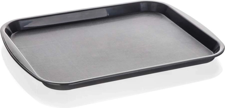Plastični poslužavnik Culinaria crni 43 × 31 × 2 cm