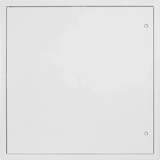 Revizijska vrata 800 × 800 mm bijela metalna