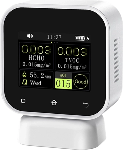 FNIRSI SFD-02 monitor kvalitete zraka u zatvorenom 4 u 1 s detekcijom formaldehida