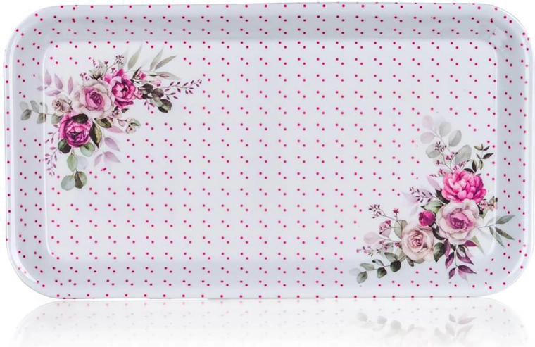 Pladanj od melamina ROSE 29,5 × 16,5 cm