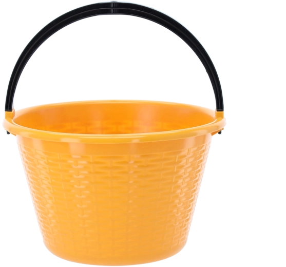 Plastična okrugla kanta 15 l s čvrstom ručkom