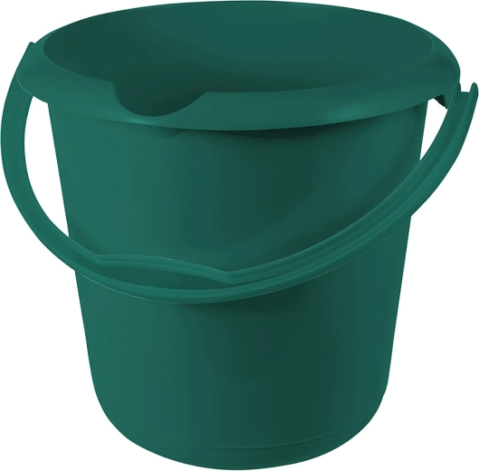 Plastična kanta 5 l s mjernom skalom i izljevom, mješavina boja